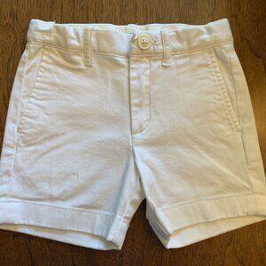 J. Crew Crewcuts White Cotton Shorts Size 2T EUC